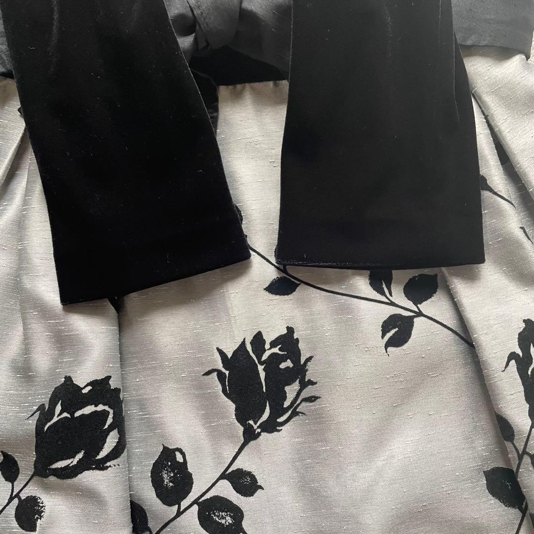 M'S GRACY ベロアドッキングワンピース　ローズ　38