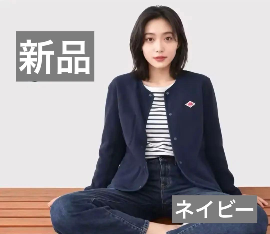 DANTONダントン フリース ジャケット　XL ネイビー大きいサイズ