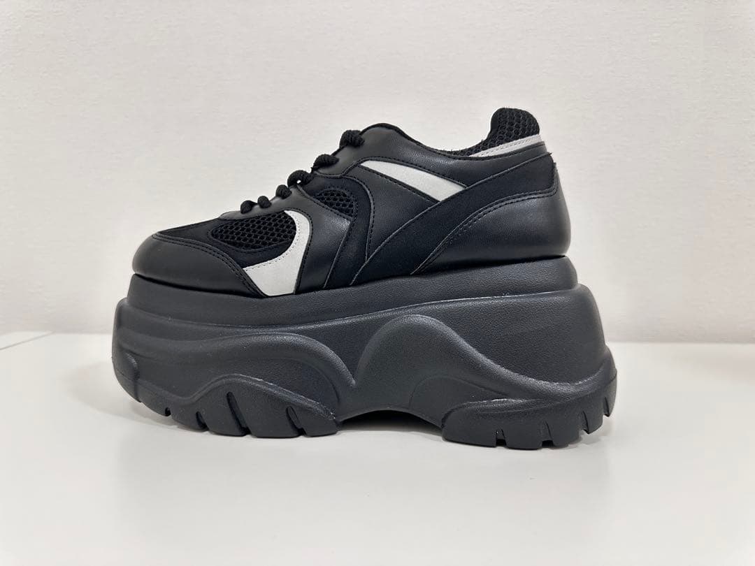 EMODA スニーカー 厚底 ブラック