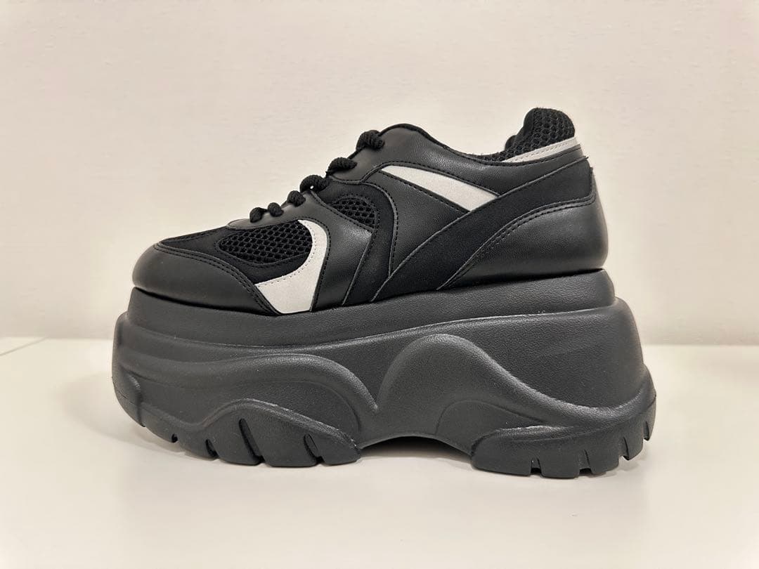 EMODA スニーカー 厚底 ブラック