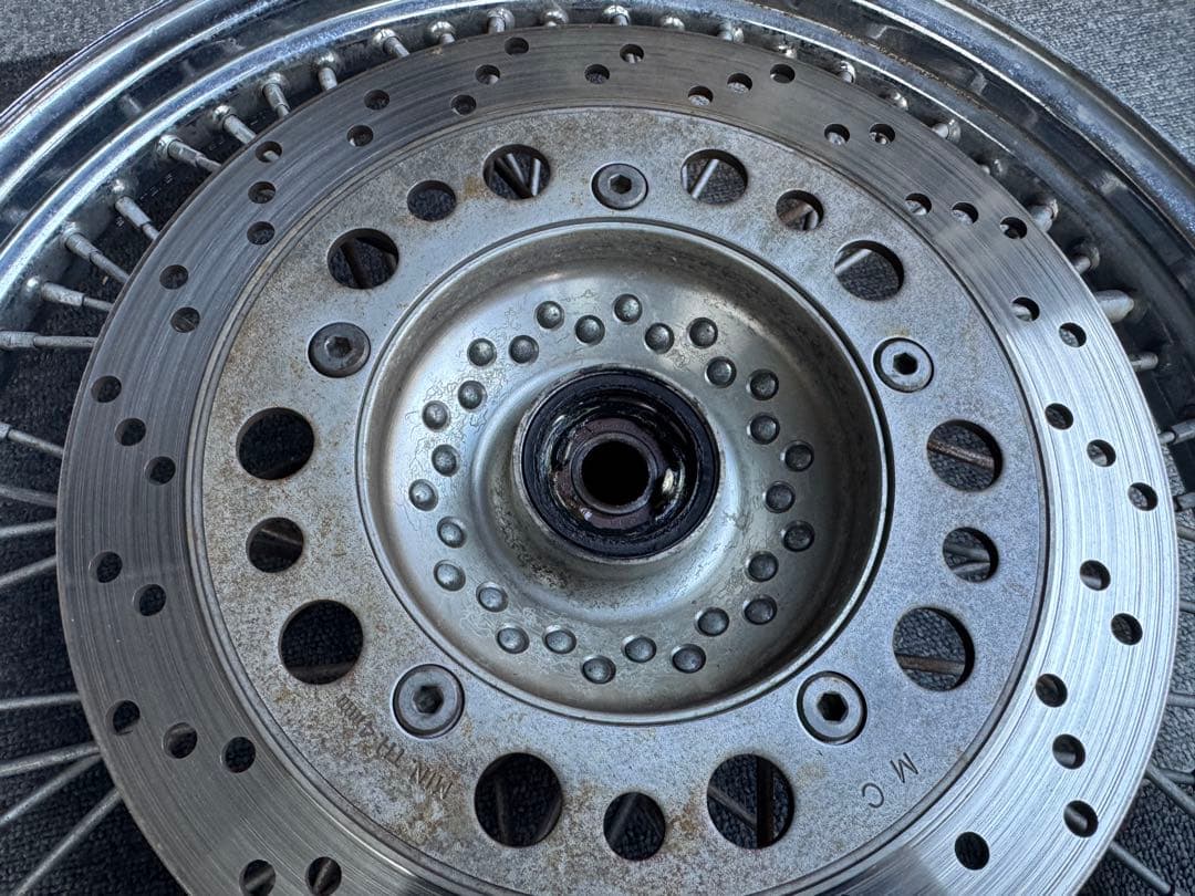 スティード400 純正スポークホイール ディスクブレーキ付き