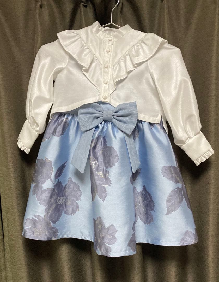 ninoセレモ二ーアザレア　ドレス※ワンピース＋ブラウス＋コサージュ　３点セット