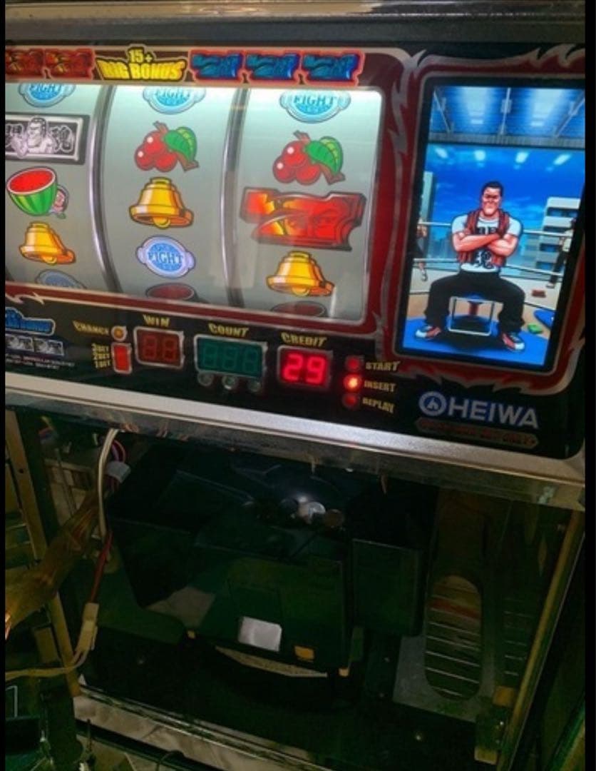 平和 アントニオ猪木自身がパチスロ機 スロット 実機 4号機 中古