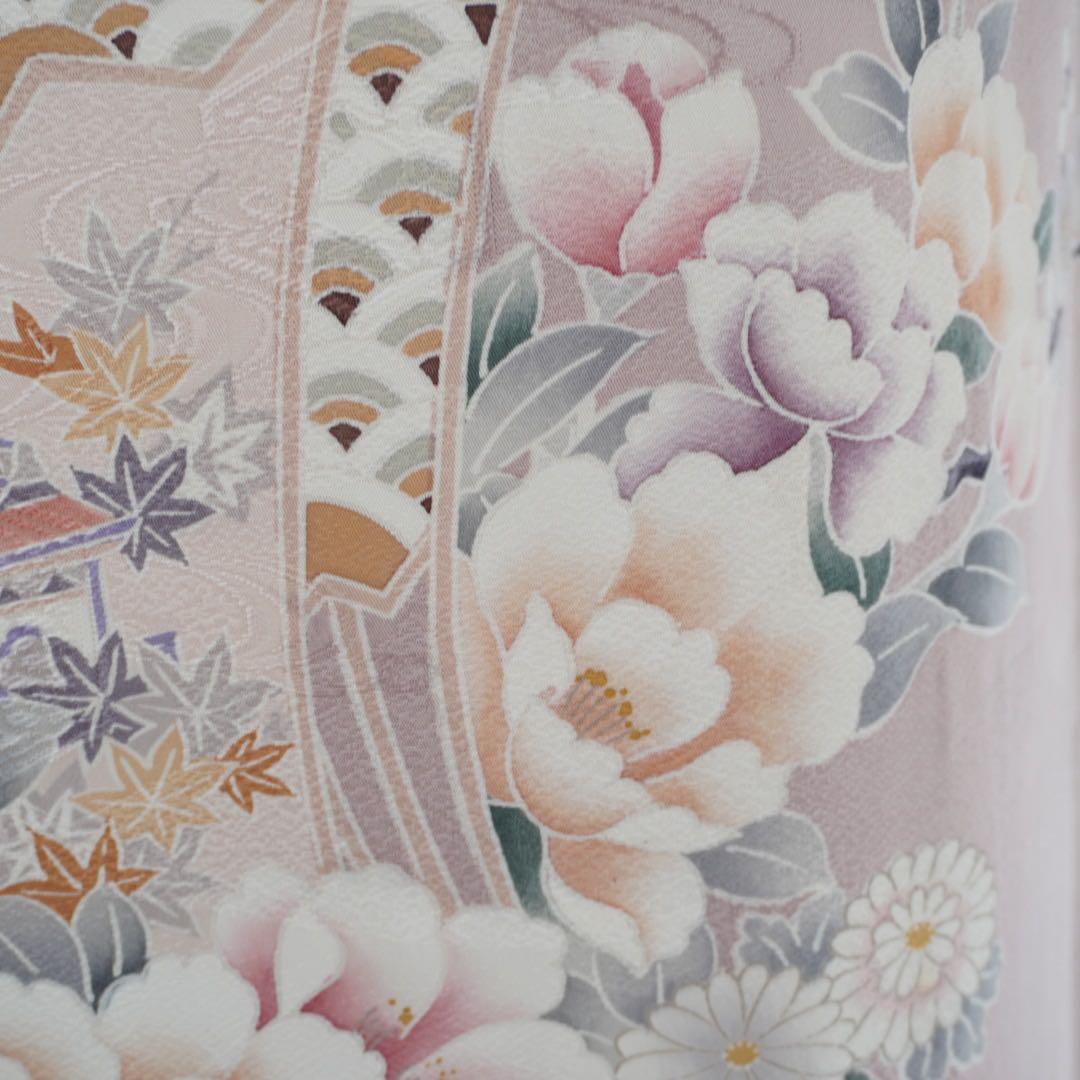 訪問着 フルセットa451G 七五三　入学式　お宮参り　結婚式　一つ紋　未着用品