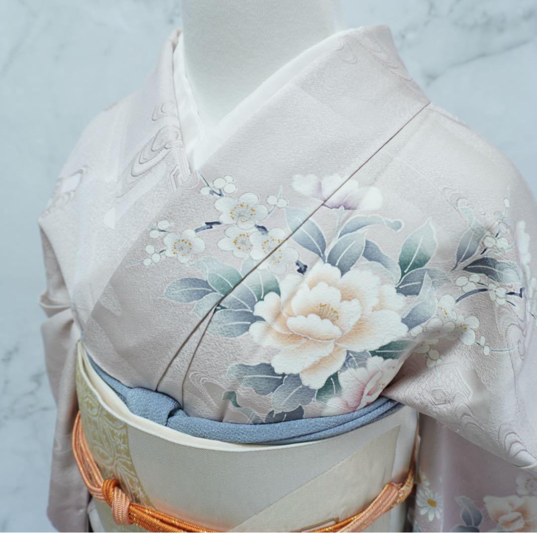 訪問着 フルセットa451G 七五三　入学式　お宮参り　結婚式　一つ紋　未着用品