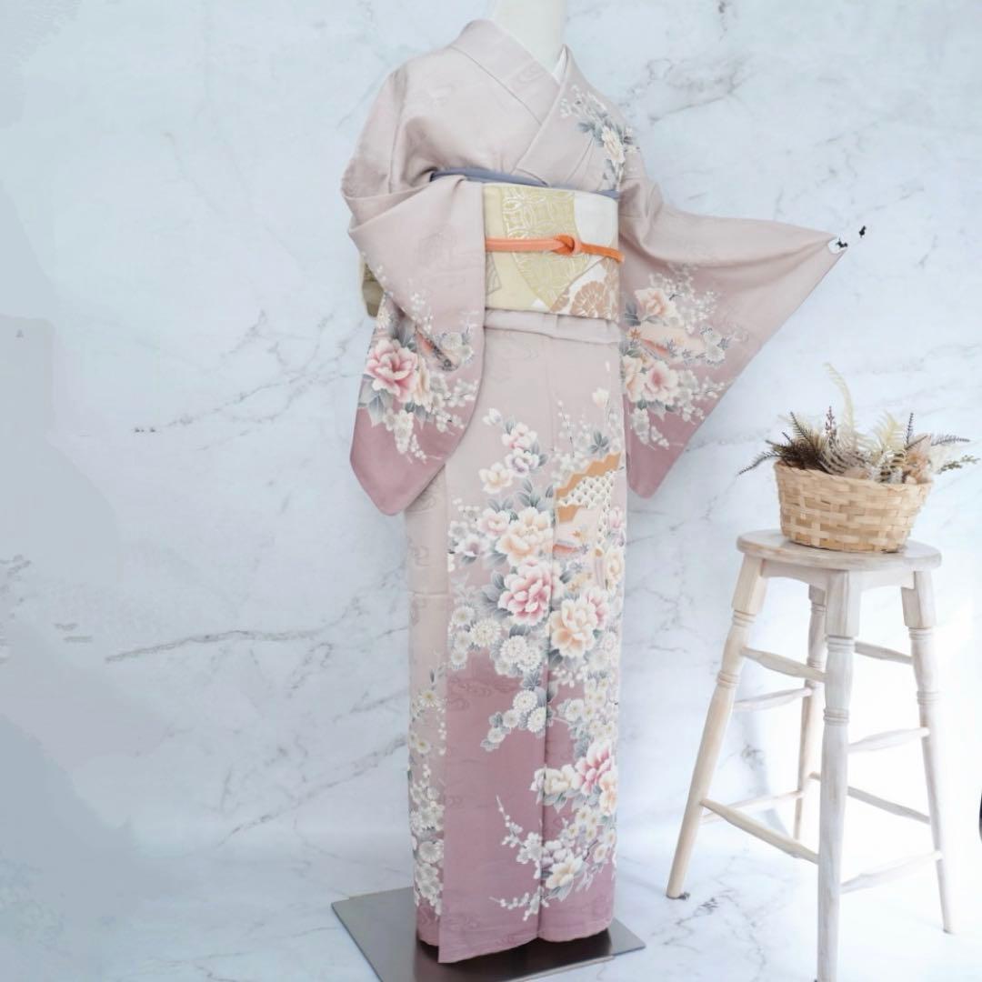 訪問着 フルセットa451G 七五三　入学式　お宮参り　結婚式　一つ紋　未着用品