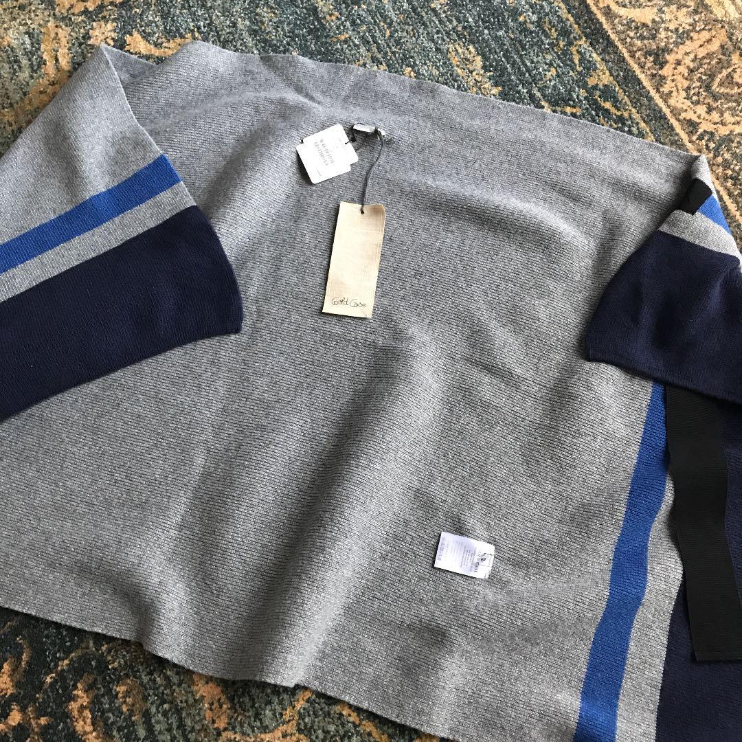 S　新品　イタリア製　カシミヤ混ショール