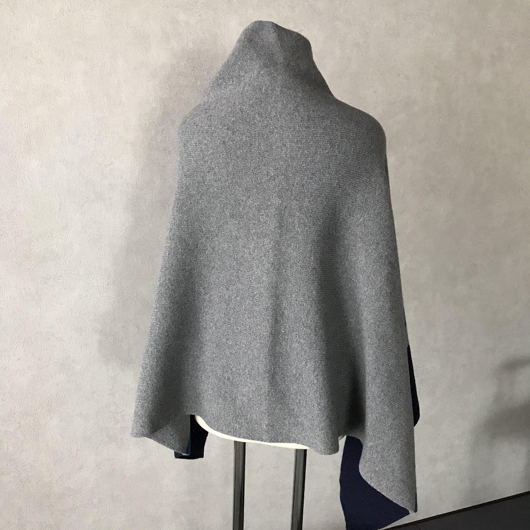 S　新品　イタリア製　カシミヤ混ショール