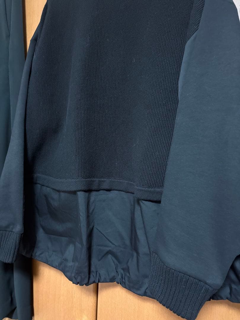 Mal.レレレさん　ニットドッキングダブルブルゾン未使用に近い