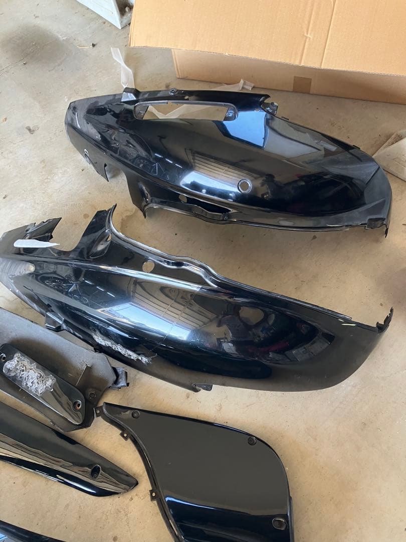 ホンダジョーカー　純正品　ブラック バイクカウルパーツセット