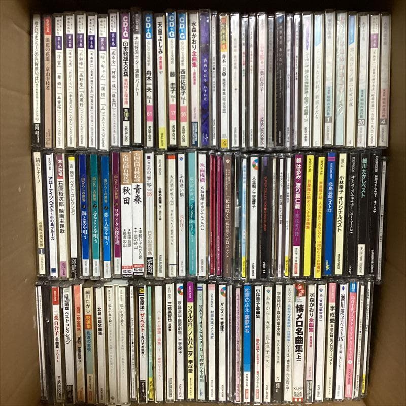 演歌　歌謡曲　民謡　CD　大量【100枚程度】 RG0114-15　懐かしの名曲