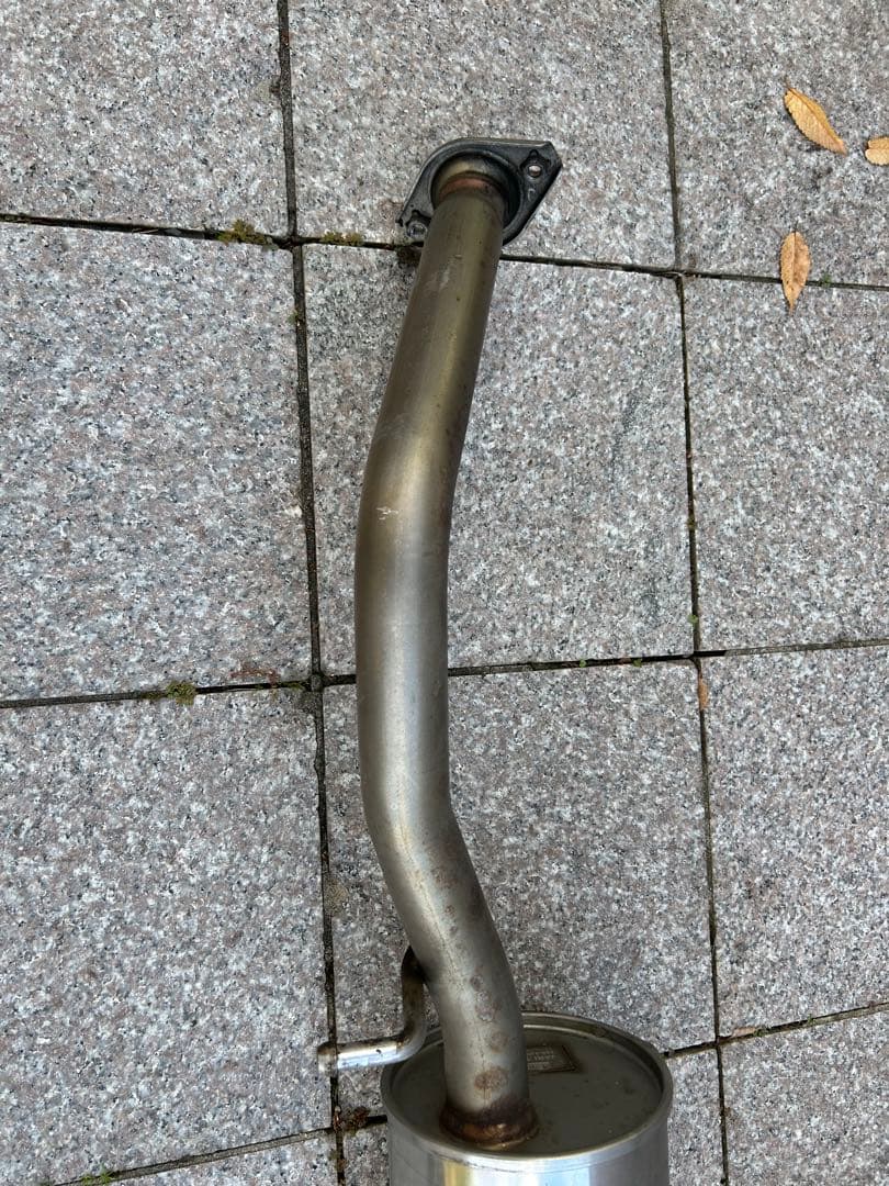 【カズミチ】トヨタプリウス30 モデリスタリアマフラーリアピース 2本出し