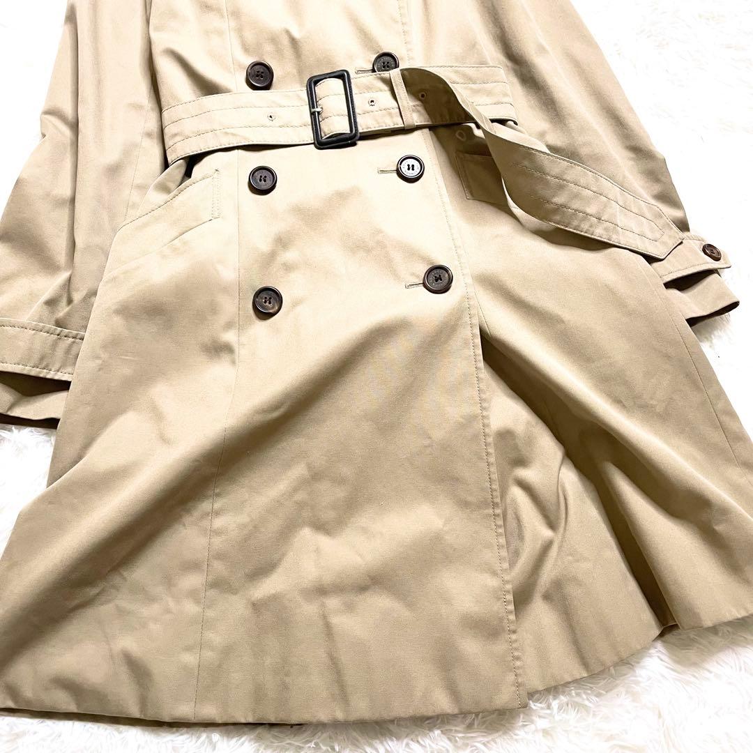 アクアスキュータムAquascutumトレンチコート Aライン ダブルボタン