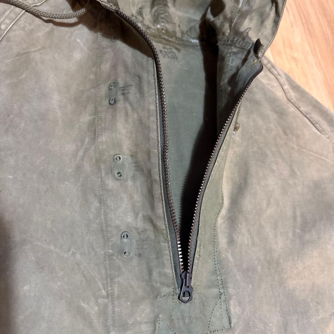 助*詞様 usn n-2 40s レインパーカー navy デッキパーカー