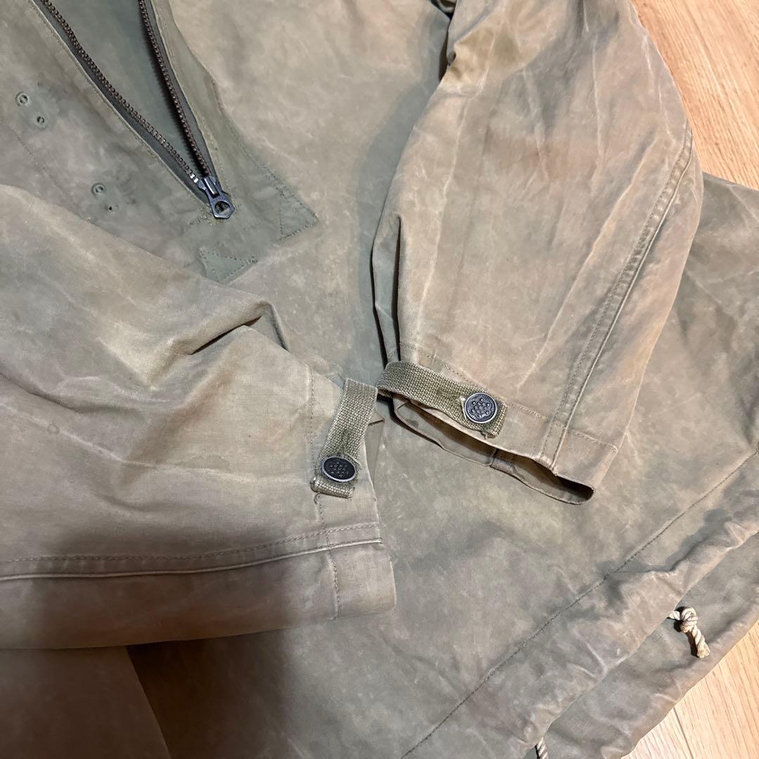 助*詞様 usn n-2 40s レインパーカー navy デッキパーカー