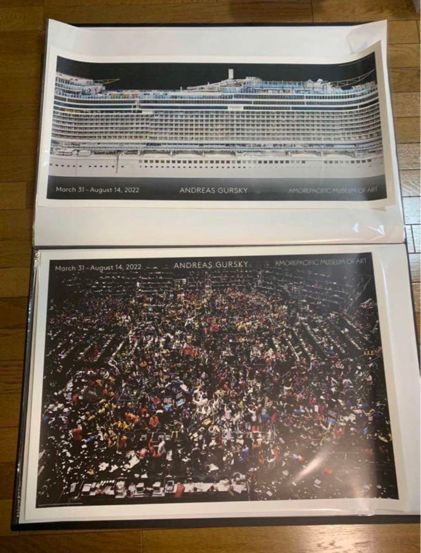 【残1枚】アンドレアス・グルスキー　エキシビジョンポスター① GURSKY