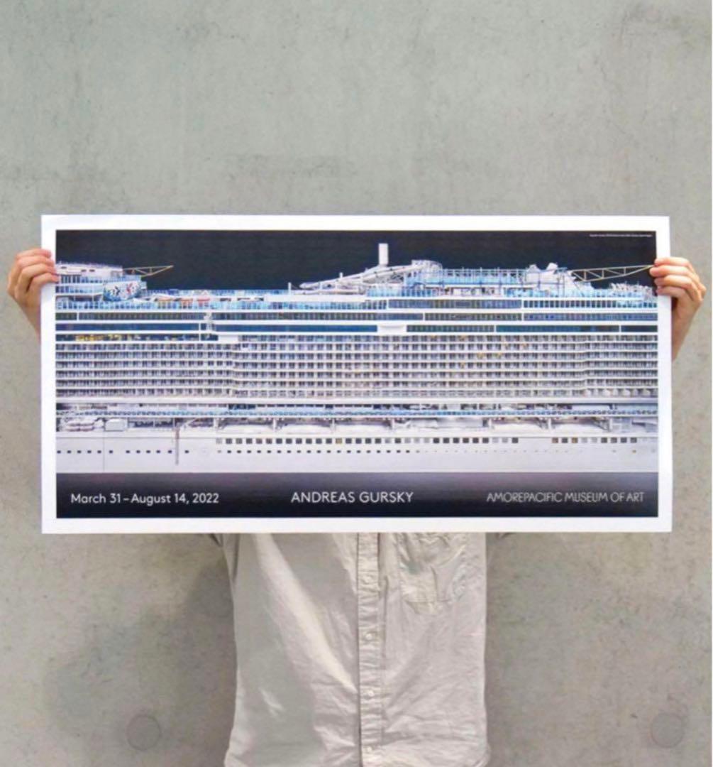 【残1枚】アンドレアス・グルスキー　エキシビジョンポスター① GURSKY