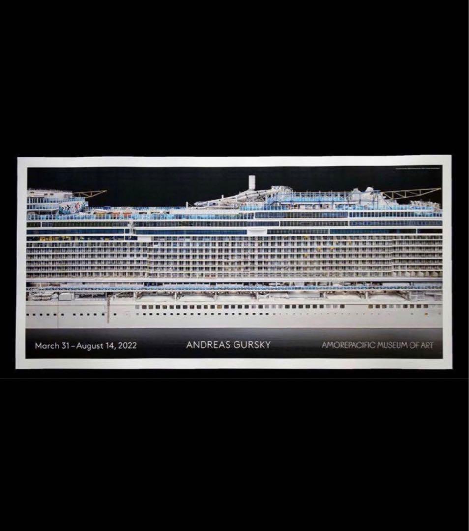 【残1枚】アンドレアス・グルスキー　エキシビジョンポスター① GURSKY