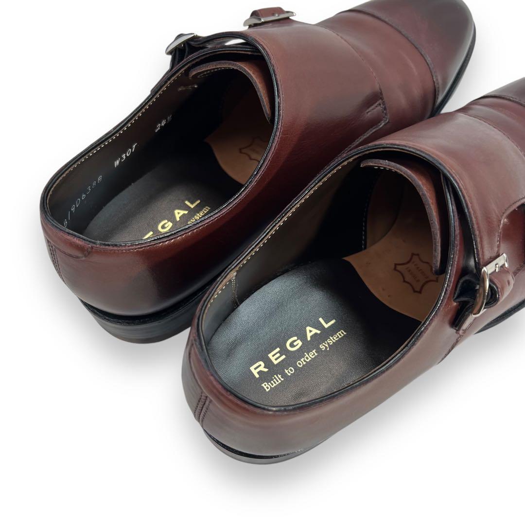 定価5.5万超 REGAL オーダーメイド品 レザーシューズ サイズ24.5cm
