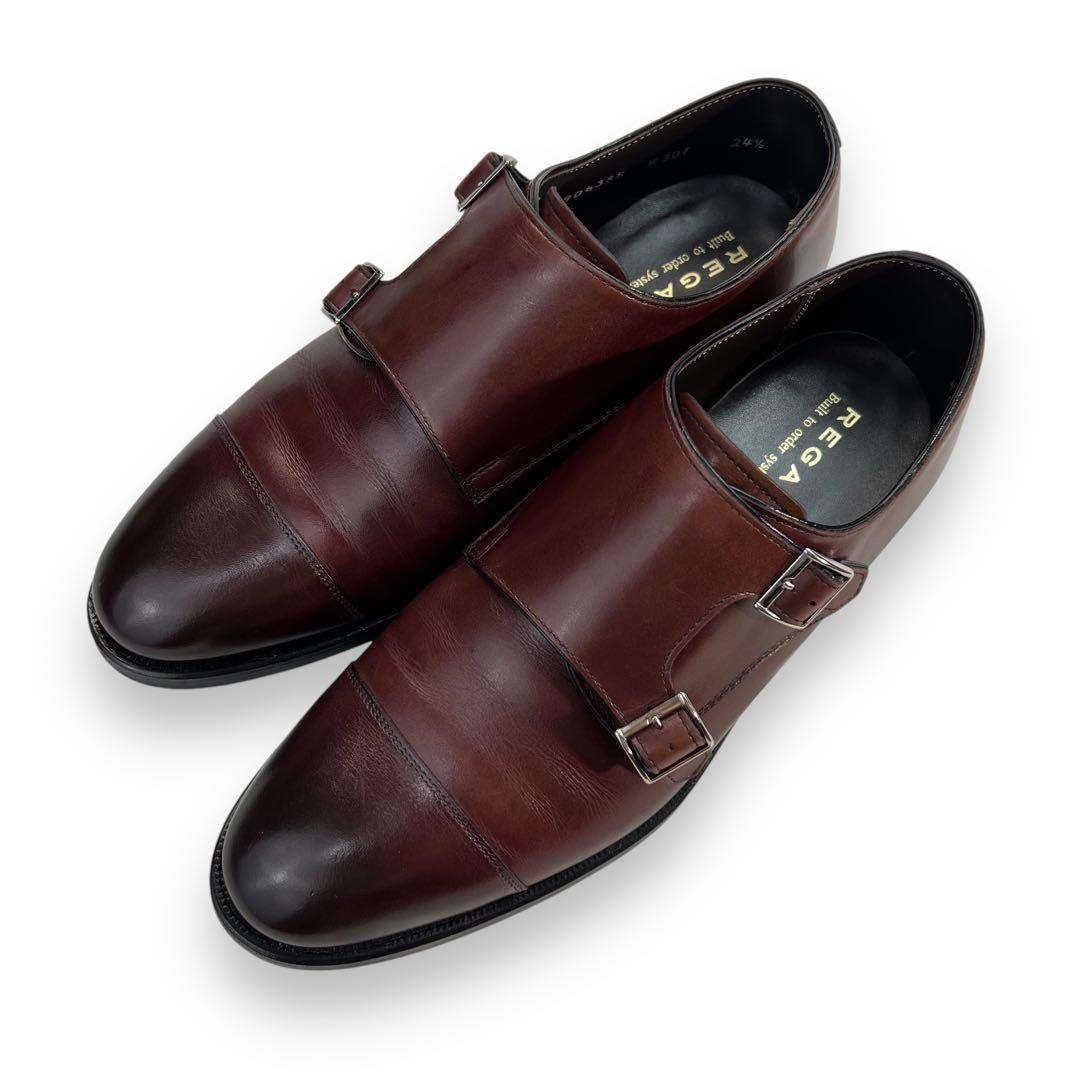 定価5.5万超 REGAL オーダーメイド品 レザーシューズ サイズ24.5cm