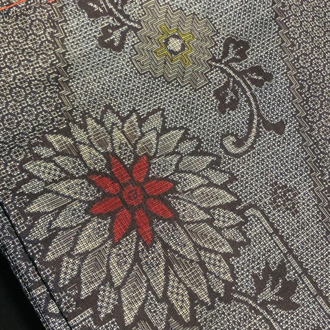 着物と帯オレンジ y229◾️アンティーク時代大島紬着物10点◾️龍郷調大島/泥大島