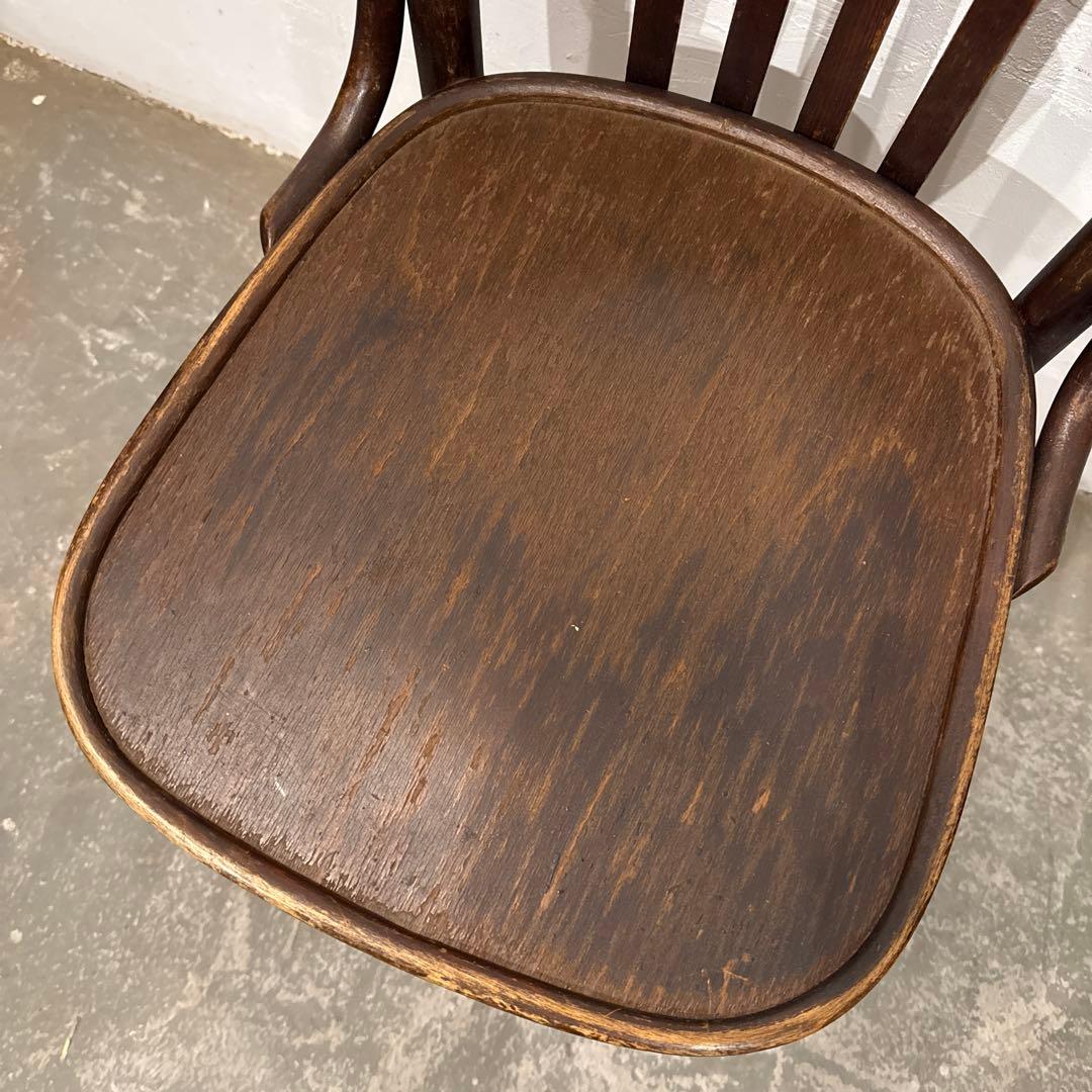 ヴィンテージ　ダイニングチェア　カフェチェア　パーツ欠損あり