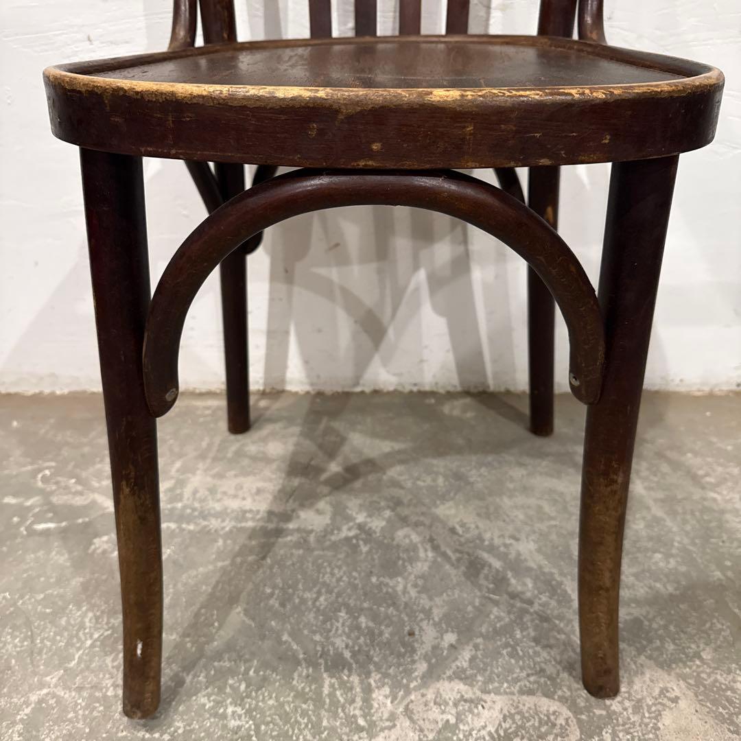 ヴィンテージ　ダイニングチェア　カフェチェア　パーツ欠損あり