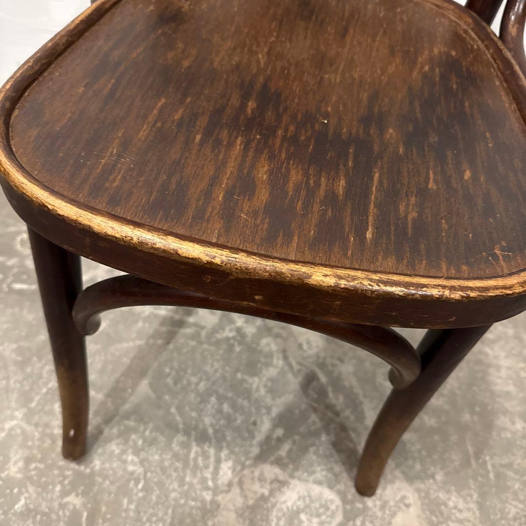 ヴィンテージ　ダイニングチェア　カフェチェア　パーツ欠損あり