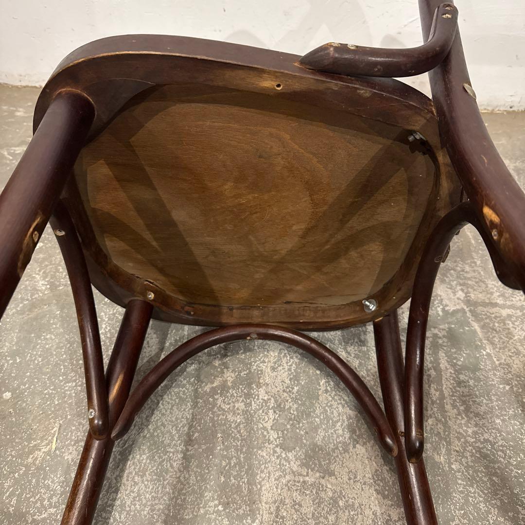 ヴィンテージ　ダイニングチェア　カフェチェア　パーツ欠損あり