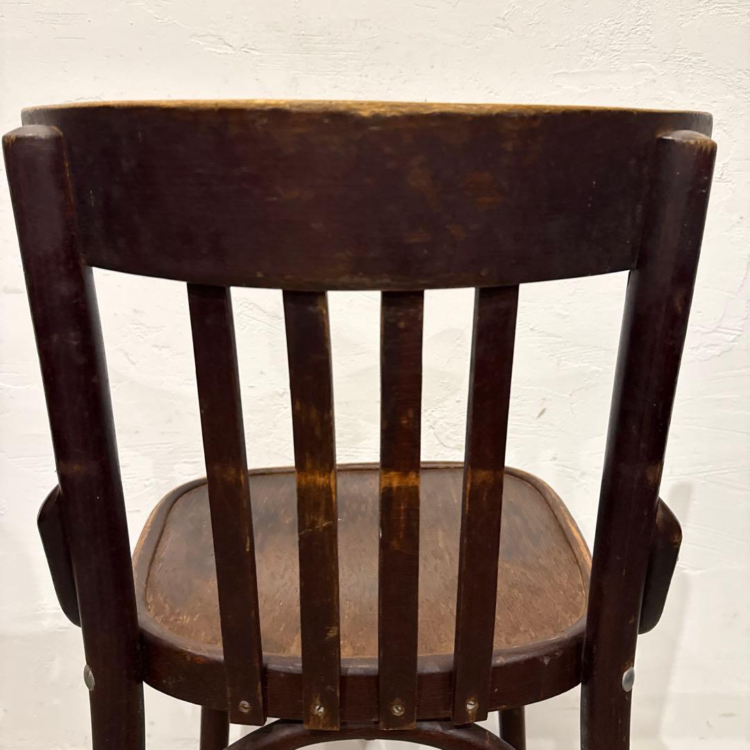 ヴィンテージ　ダイニングチェア　カフェチェア　パーツ欠損あり