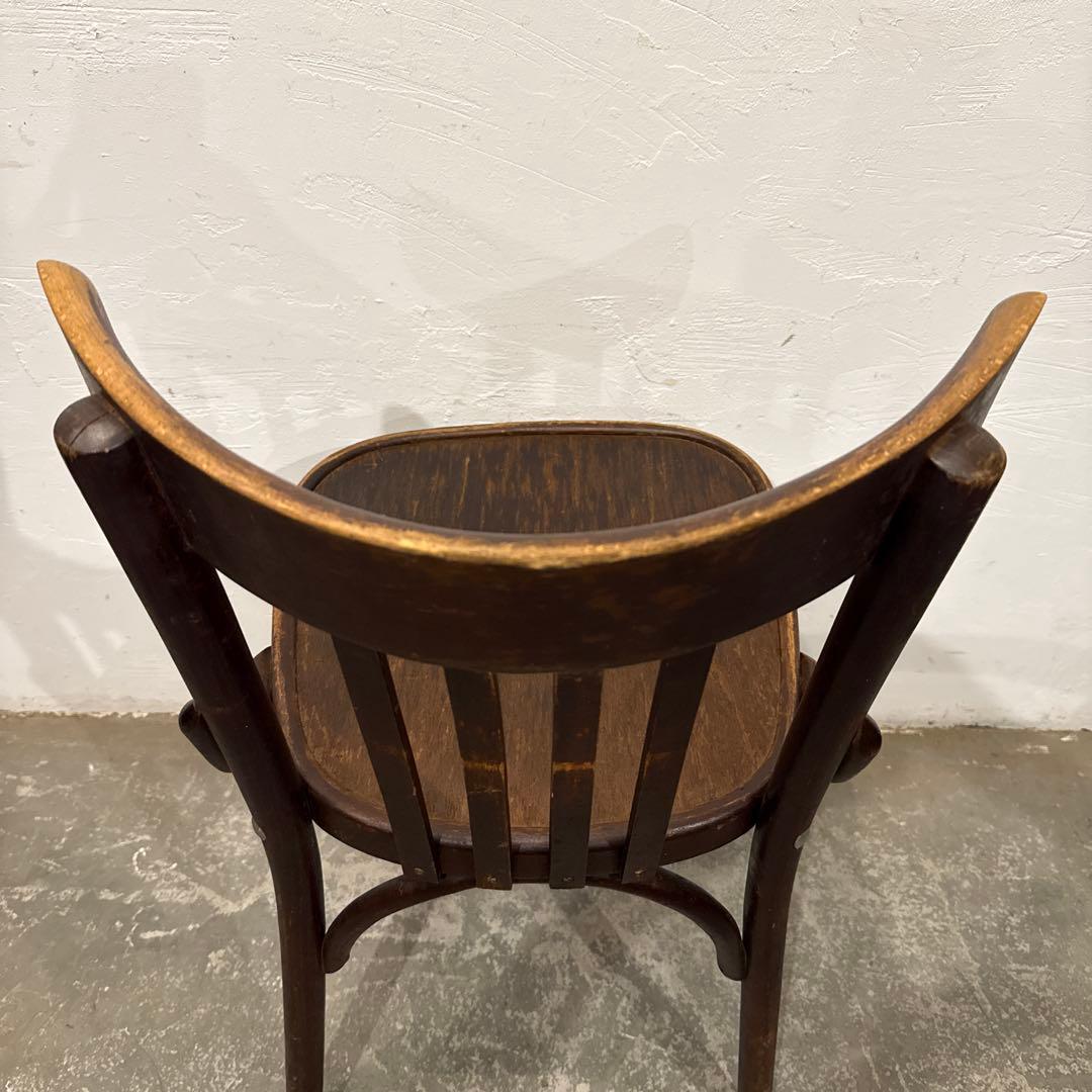 ヴィンテージ　ダイニングチェア　カフェチェア　パーツ欠損あり