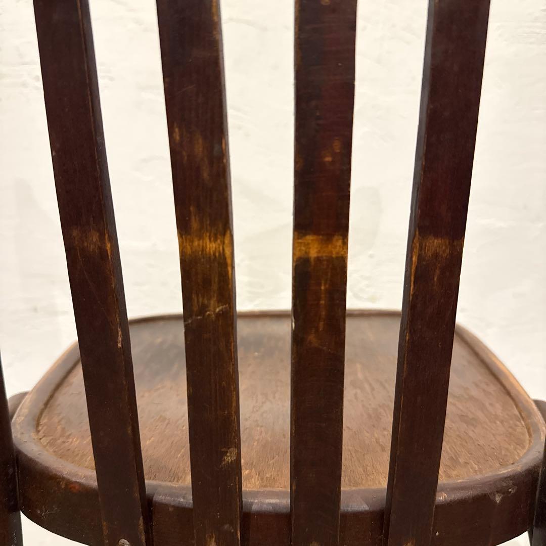 ヴィンテージ　ダイニングチェア　カフェチェア　パーツ欠損あり