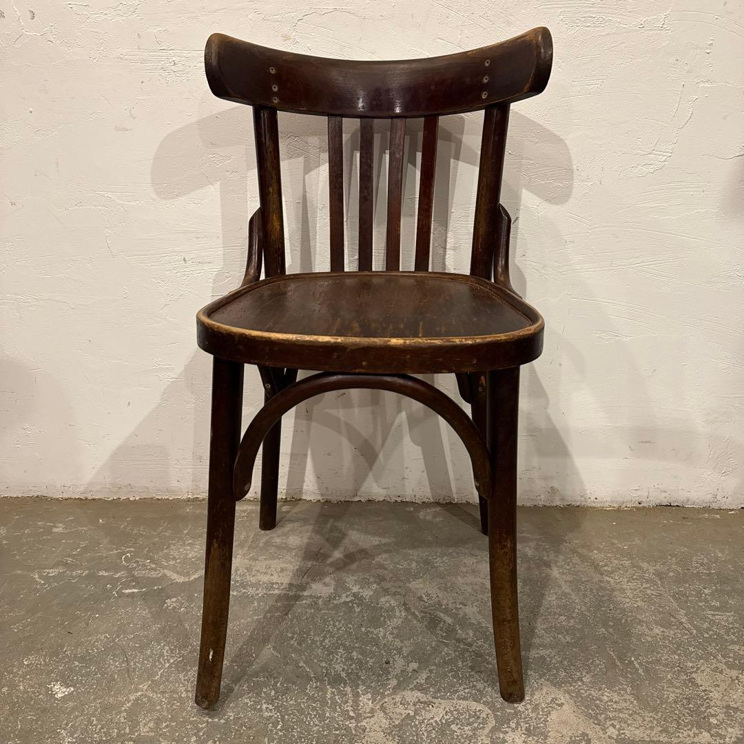 ヴィンテージ　ダイニングチェア　カフェチェア　パーツ欠損あり