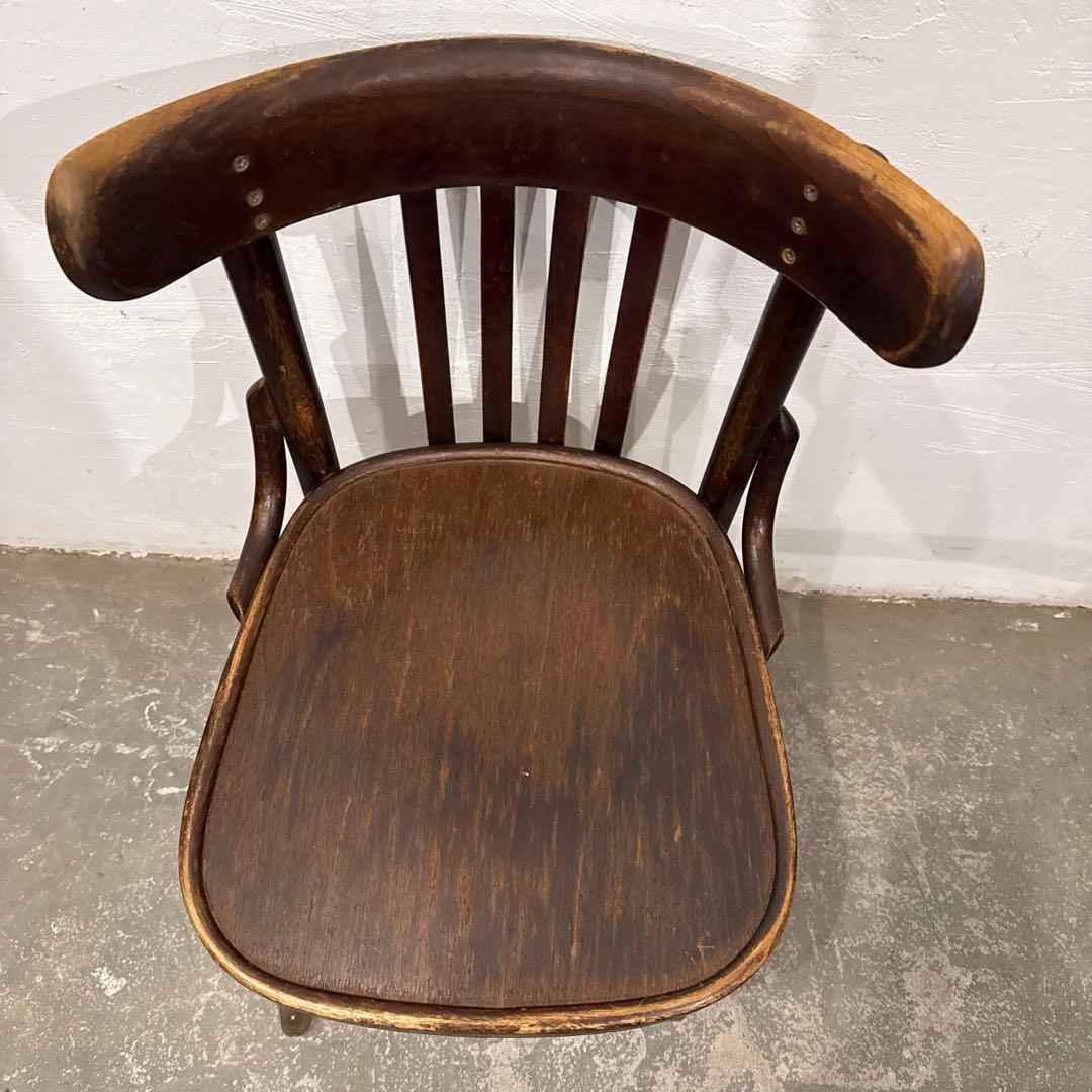 ヴィンテージ　ダイニングチェア　カフェチェア　パーツ欠損あり