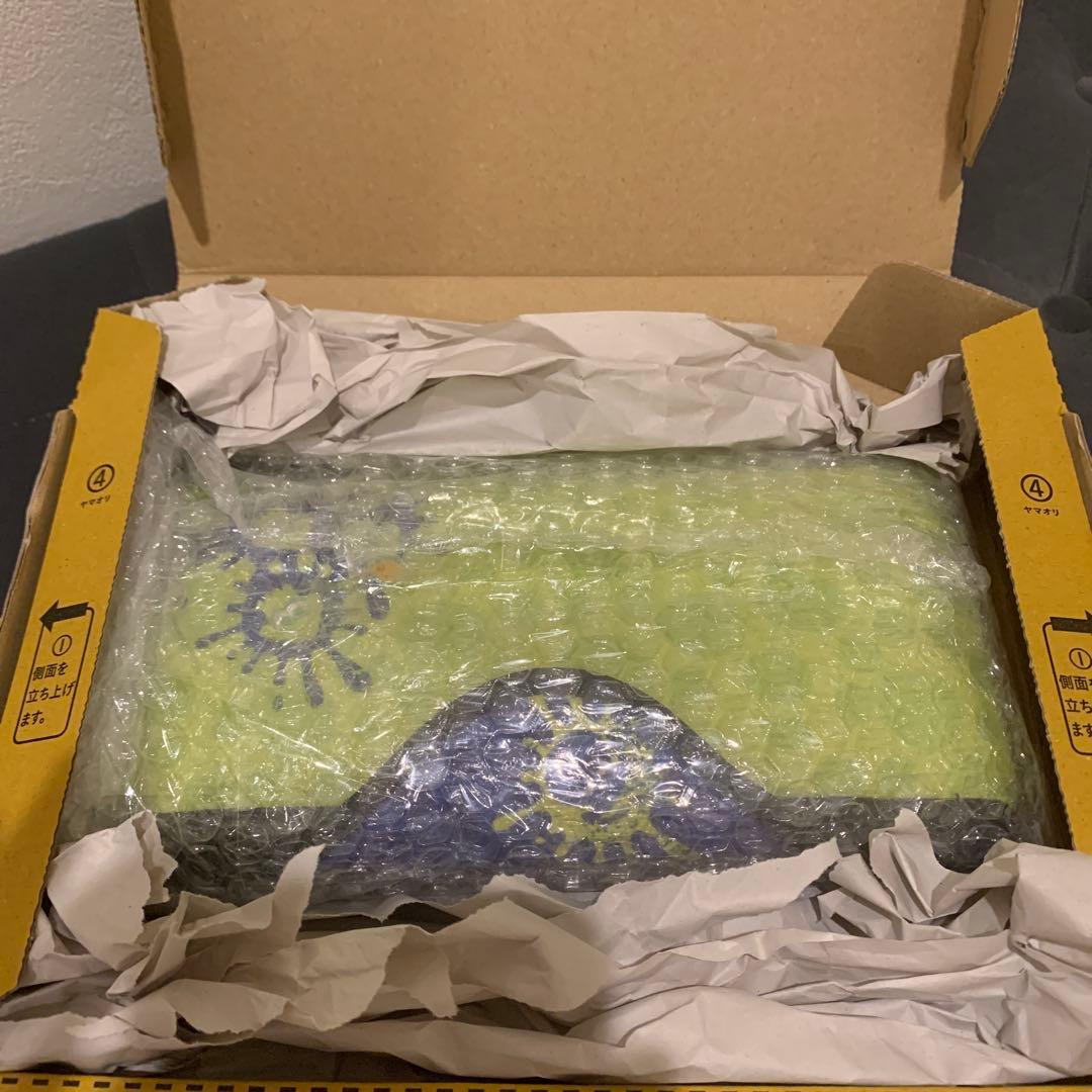 Switchライト　グリーン系　本体　とケース