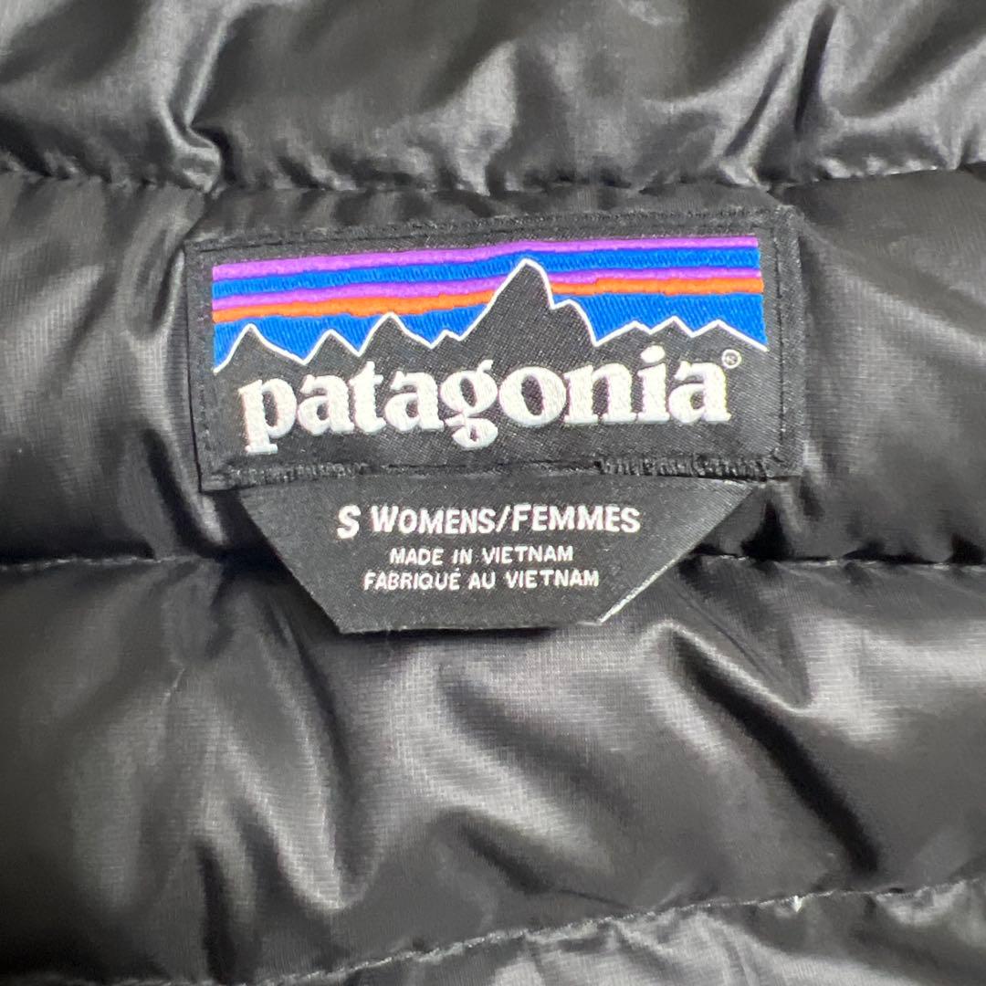 Patagonia 未使用 ウィメンズ ダウン・セーター・ベスト ブラック S