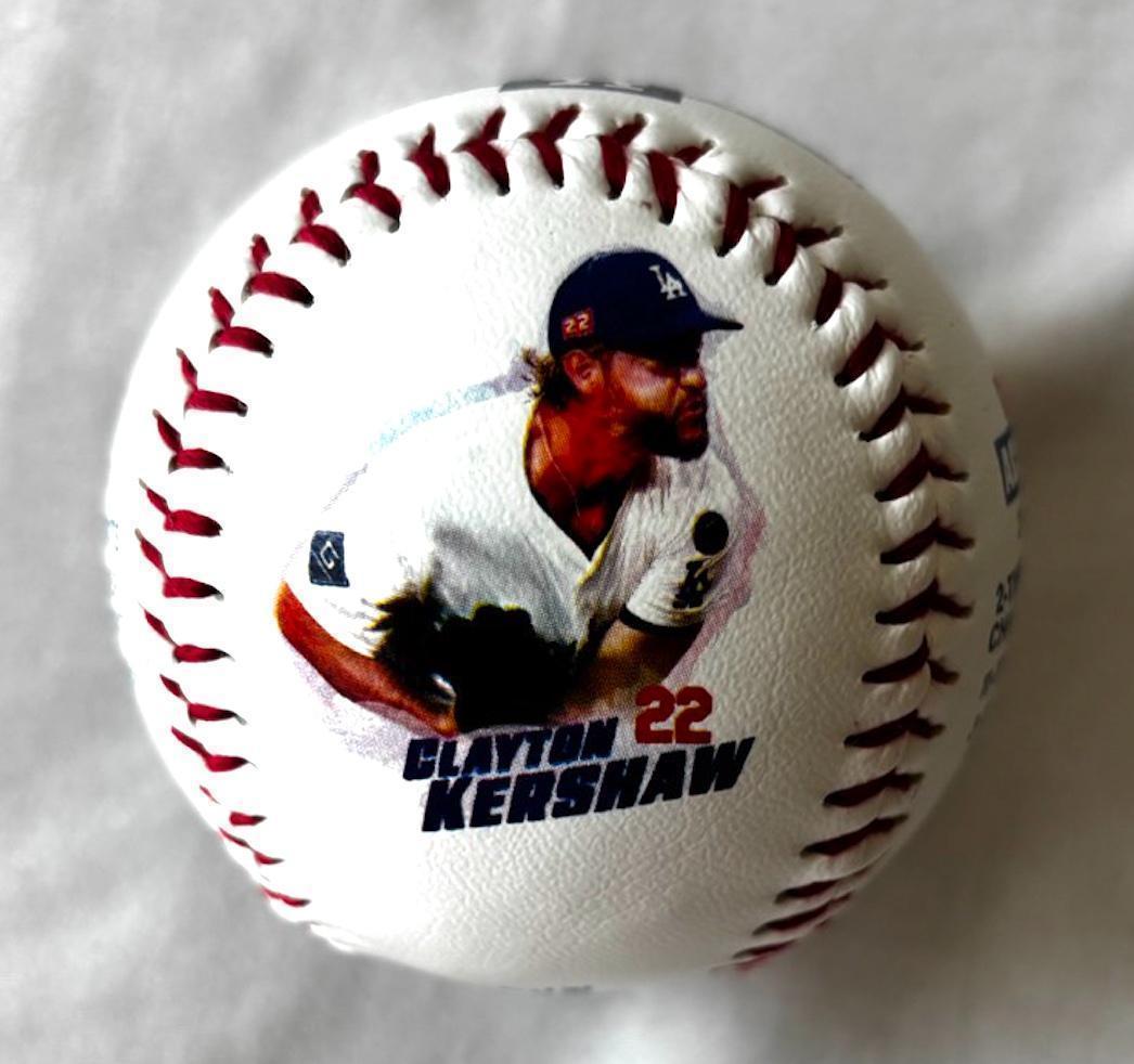 ロサンゼルス・ドジャース クレイトン・カーショウ MLB公式 引退記念ボール