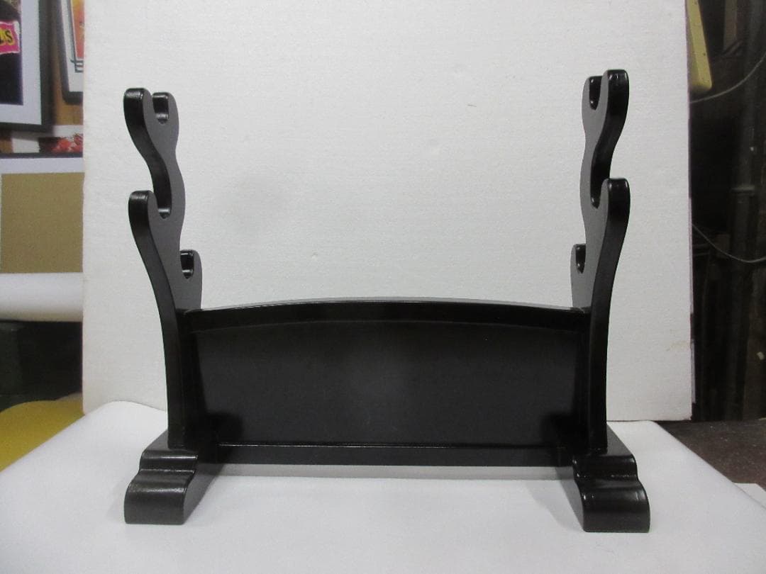 刀掛け三段式　固定式　木製