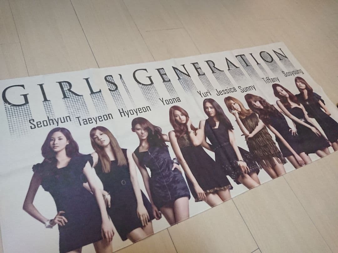 少女時代 タペストリー ポスター