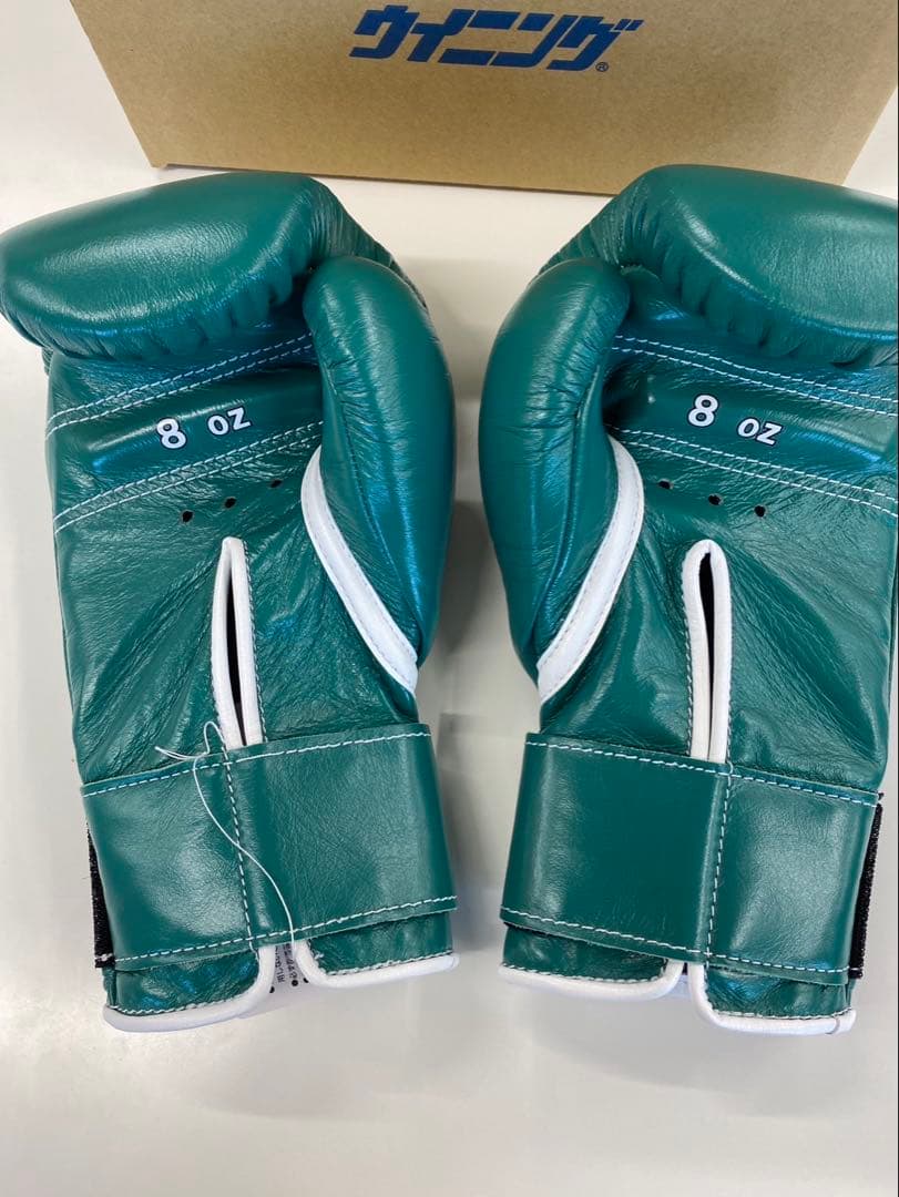 [井上尚弥］Winning ボクシンググローブ 8 oz グリーン