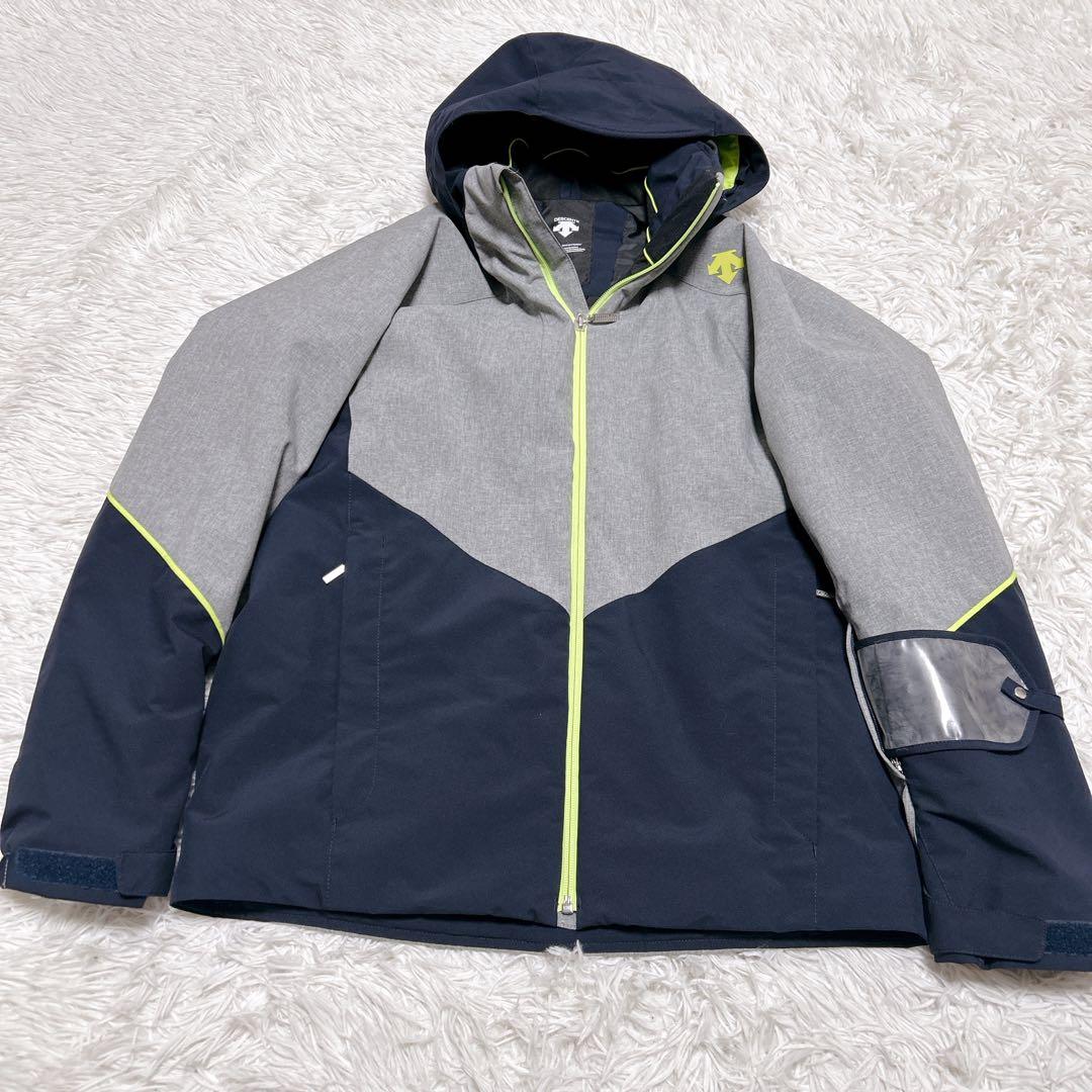 DESCENTE スキーウェア 上下セット メンズ ジャケット＆パンツ