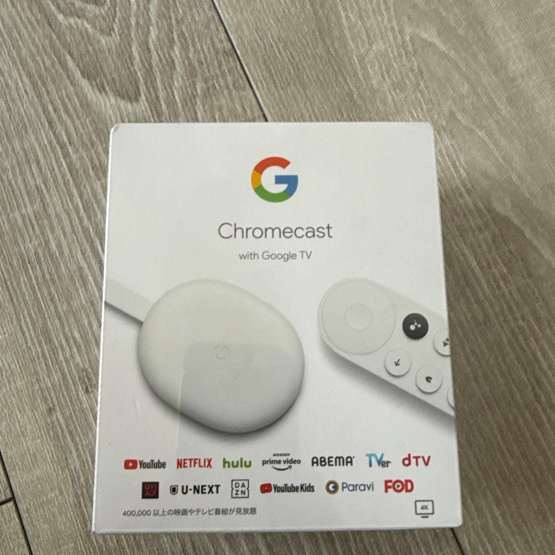 新品未開封Chromecast with Google TV (ホワイト)