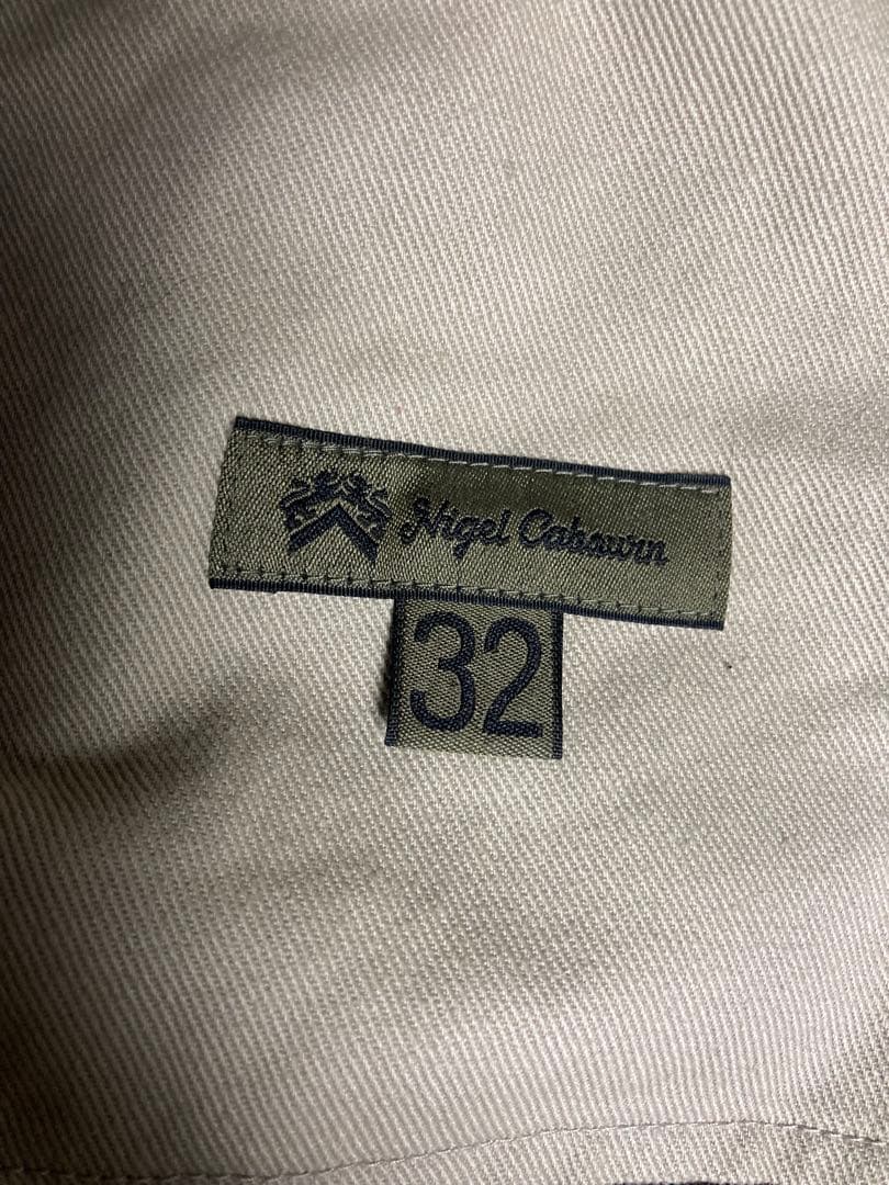 ナイジェルケーボン　ニューベーシックチノパンツ　32