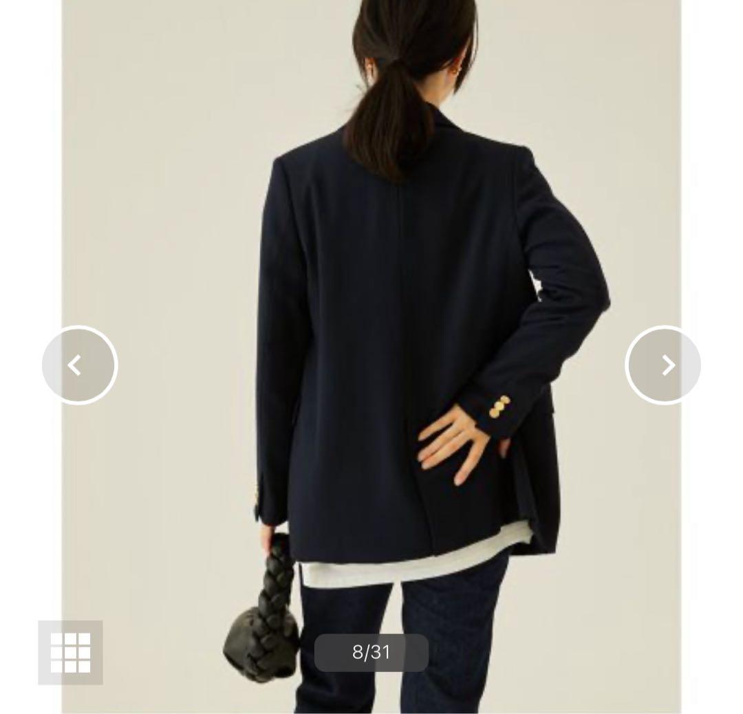 ジャーナルスタンダード レサージュウールトリコチンブレザージャケット