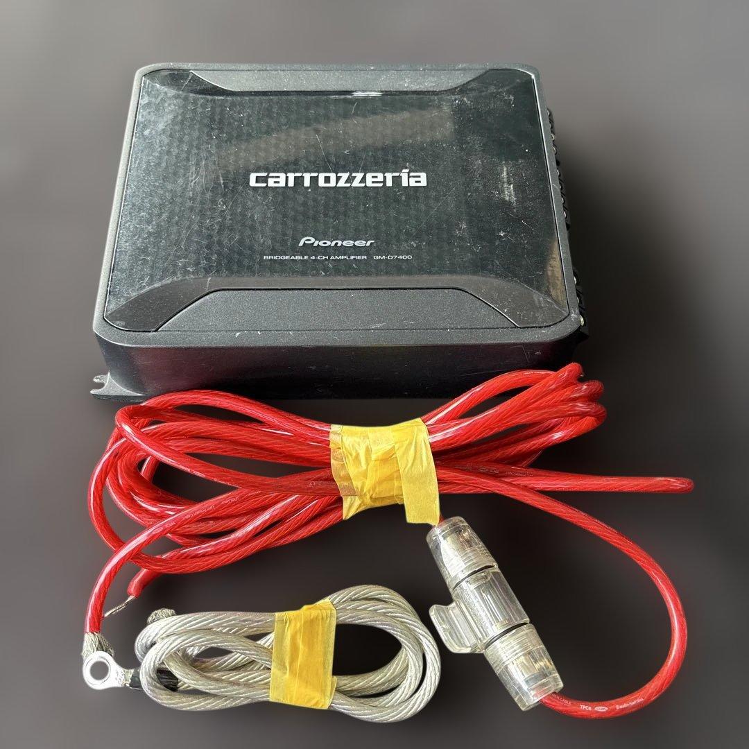 #1546 カロッツエリア　パイオニアGM-D7400 4チャンネル