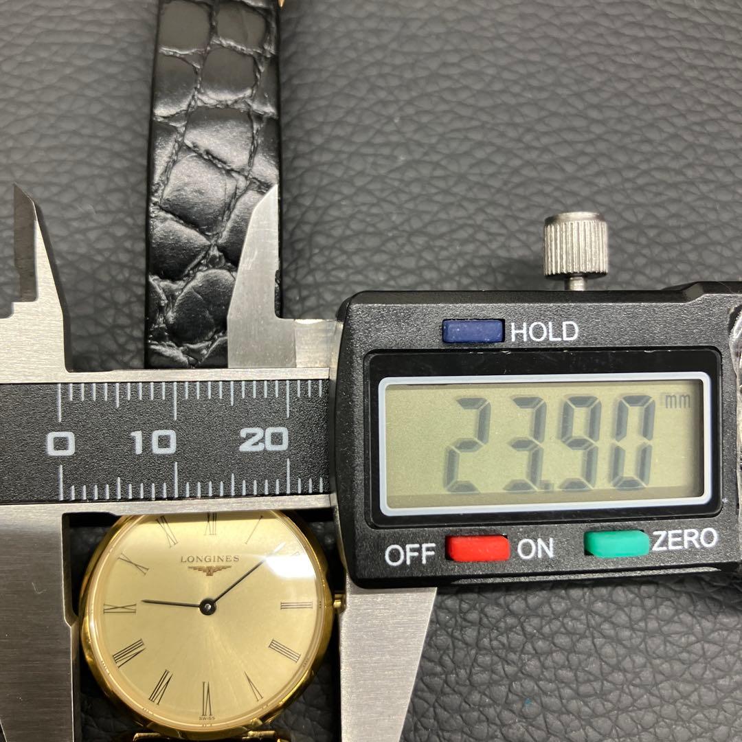 LONGINES ロンジン グランドクラシック クォーツ ゴールド文字盤 不動