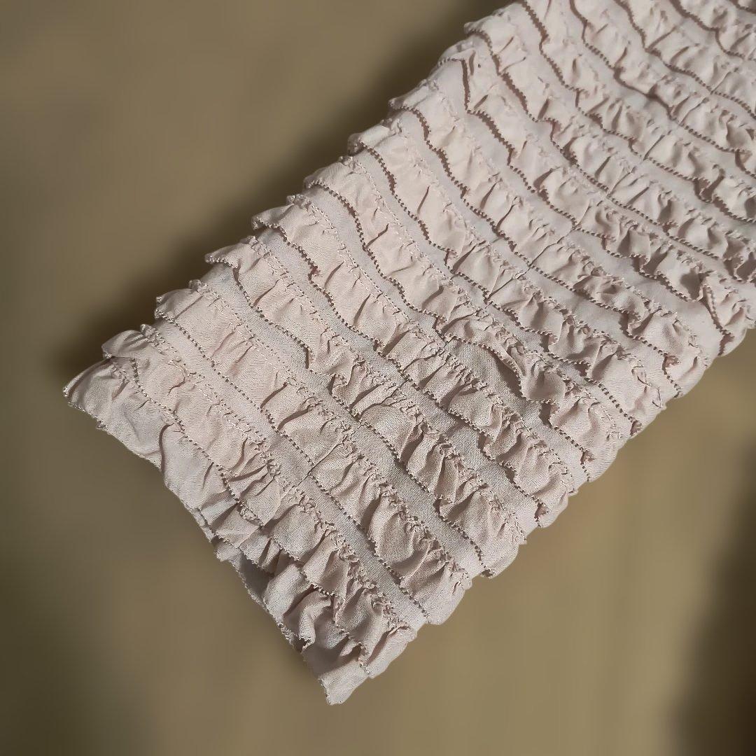 PINK HOUSE 薔薇モチーフピンクフリルSpringコート（未使用に近い）