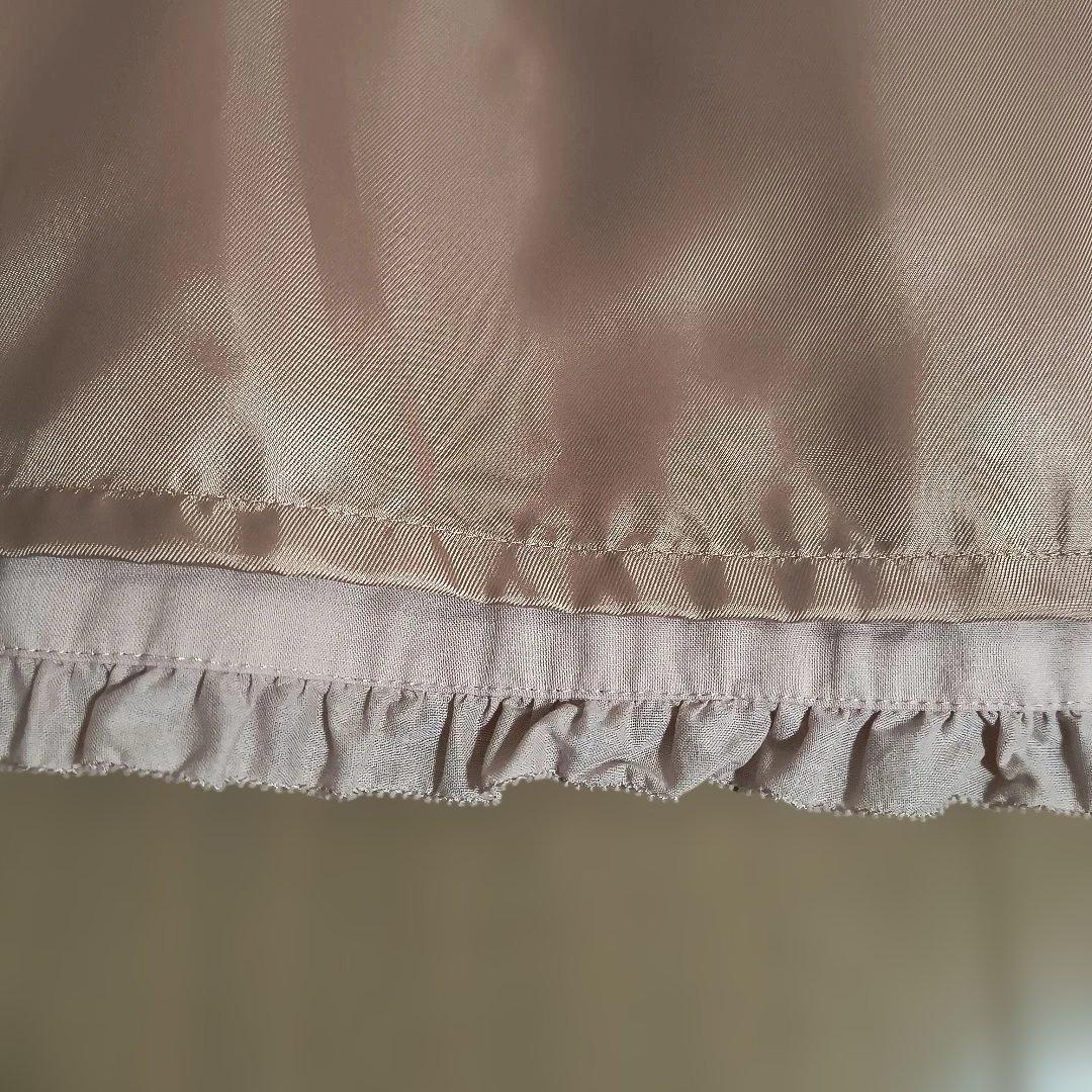 PINK HOUSE 薔薇モチーフピンクフリルSpringコート（未使用に近い）