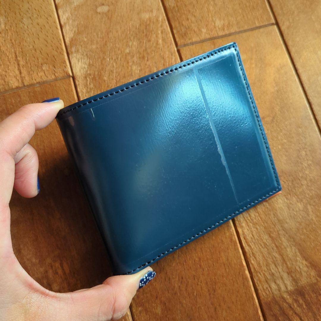 プレリー　二つ折り　コードバン