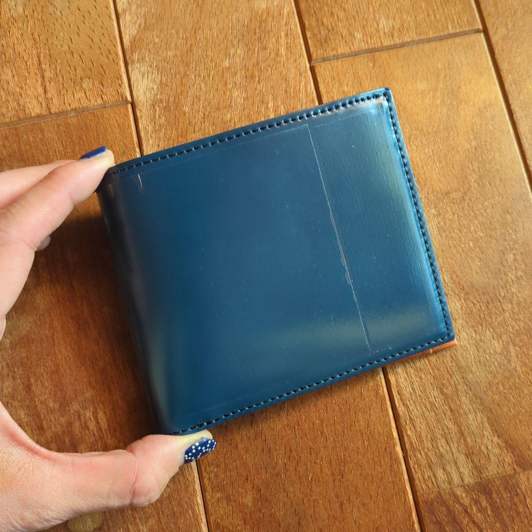 プレリー　二つ折り　コードバン